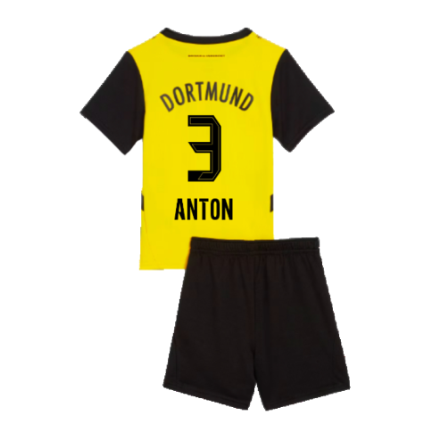 2024-2025 Borussia Dortmund Home Mini Kit (Anton 3)