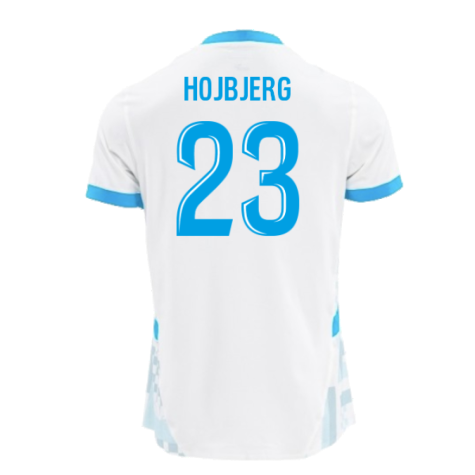 2024-2025 Marseille Home Authentic Shirt (Hojbjerg 23)