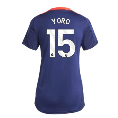 2024-2025 Man Utd Training Jersey (Night Indigo) - Womens (Yoro 15)