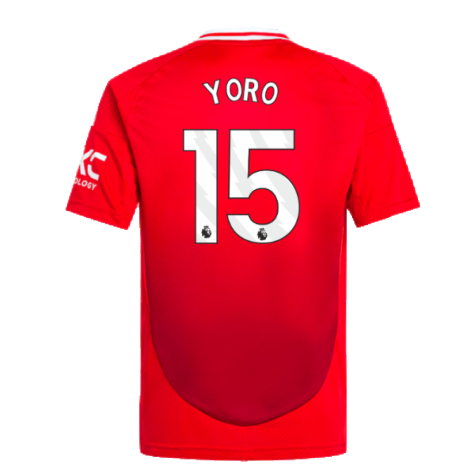 2024-2025 Man Utd Home Mini Kit (Yoro 15)