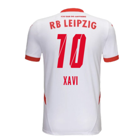 2024-2025 Red Bull Leipzig Home Shirt (Kids) (Xavi 10)