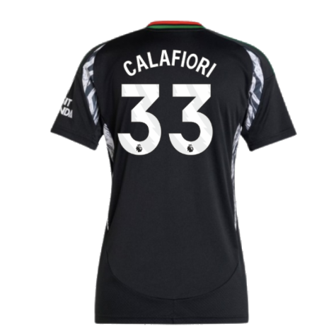 2024-2025 Arsenal Away Shirt (Womens) (Calafiori 33)