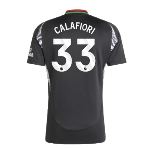 2024-2025 Arsenal Away Shirt (Calafiori 33)