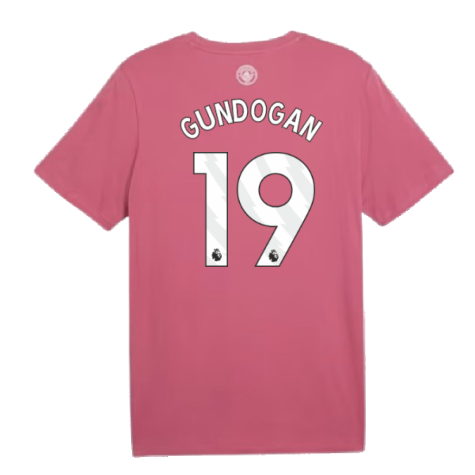 2024-2025 Man City ftblCulture Tee (Dusty Orchid) (Gundogan 19)