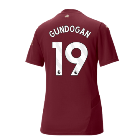 2024-2025 Man City Third Shirt (Womens) (Gundogan 19)