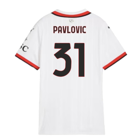 2024-2025 AC Milan Away Shirt (Womens) (Pavlovic 31)