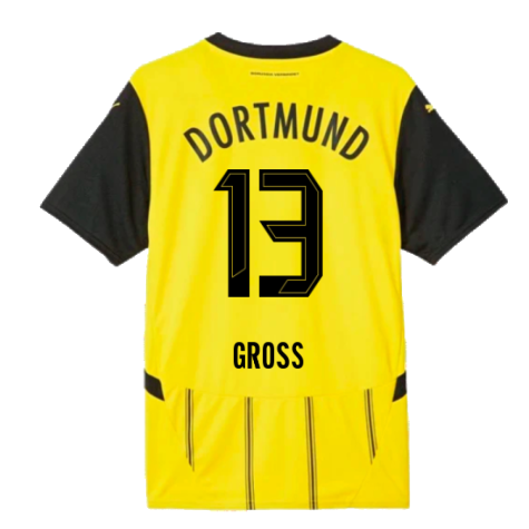 2024-2025 Borussia Dortmund Home Shirt (Gross 13)