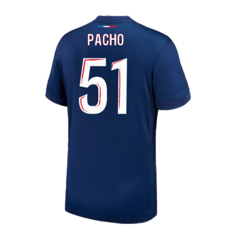 2024-2025 PSG Paris Saint Germain Home Shirt (Pacho 51)