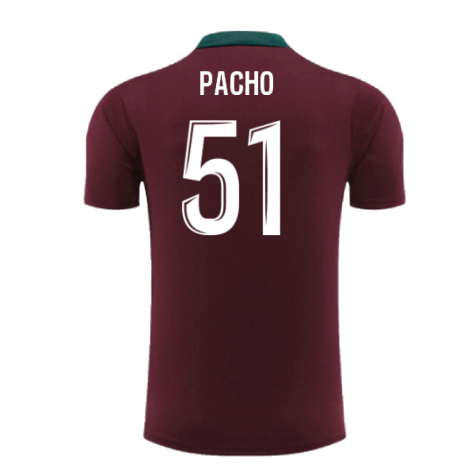 2024-2025 PSG Dri-FIT Strike Training Shirt (Bordeaux) (Pacho 51)