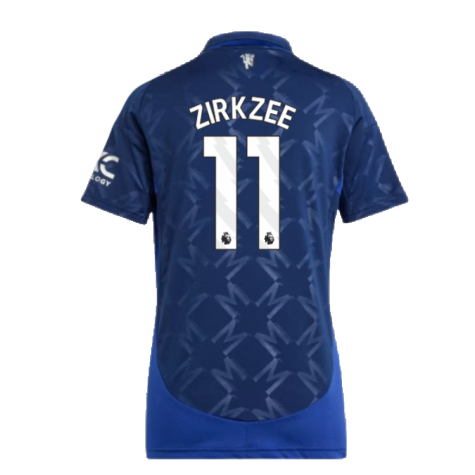 2024-2025 Man Utd Away Shirt (Womens) (Zirkzee 11)