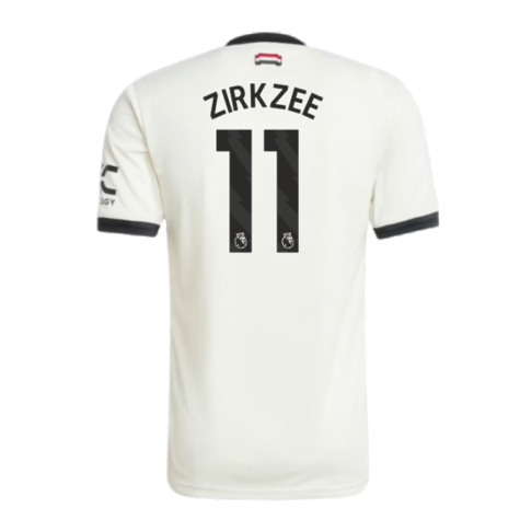 2024-2025 Man Utd Authentic Third Shirt (Zirkzee 11)