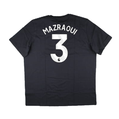 2024-2025 Man Utd Seasonal Graphic Tee (Night Grey) (Mazraoui 3)