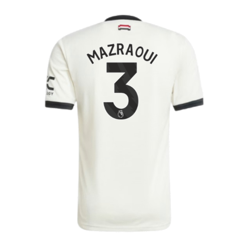 2024-2025 Man Utd Authentic Third Shirt (Mazraoui 3)