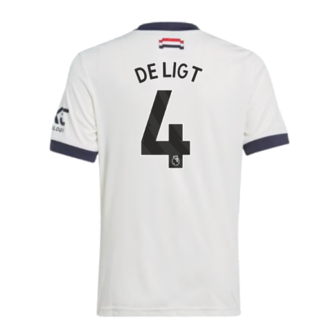 2024-2025 Man Utd Third Shirt (Kids) (De Ligt 4)