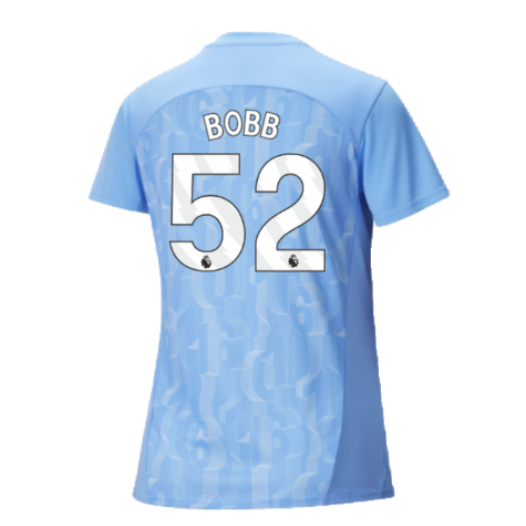 2024-2025 Man City Prematch SS Shirt (Light Blue) - Womens (Bobb 52)