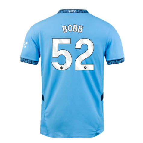 2024-2025 Man City Home Authentic Shirt with packaging (Bobb 52)