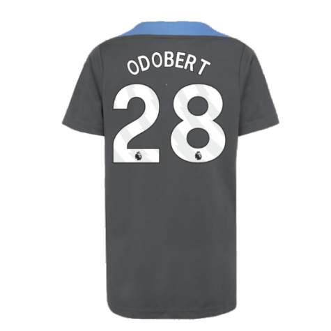 2024-2025 Tottenham Strike Dri-Fit Shirt (Dark Grey) - Kids (Odobert 28)