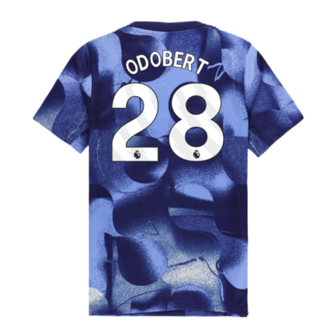 2024-2025 Tottenham Hotspur Dri-FIT Match Shirt (Blue) - Kids (Odobert 28)