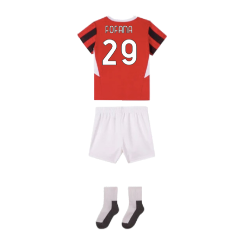 2024-2025 AC Milan Home Baby Kit (Fofana 29)