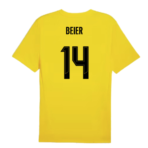 2024-2025 Borussia Dortmund Training Shirt (Yellow) - Kids (Beier 14)