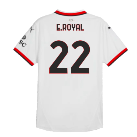 2024-2025 AC Milan Away Authentic Shirt (E.Royal 22)