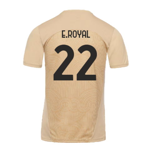 2024-2025 AC Milan Pre-Match Shirt (Putty) (E.Royal 22)