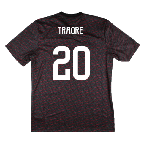 2024-2025 Ajax Pre Match Shirt (Black) (Traore 20)