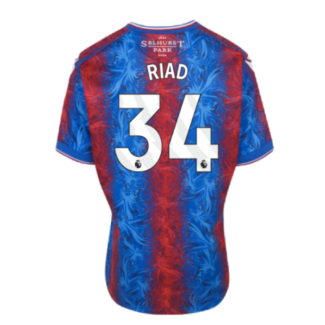 2024-2025 Crystal Palace Home Shirt (Kids) (Riad 34)