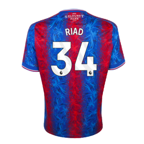 2024-2025 Crystal Palace Home Shirt (Riad 34)