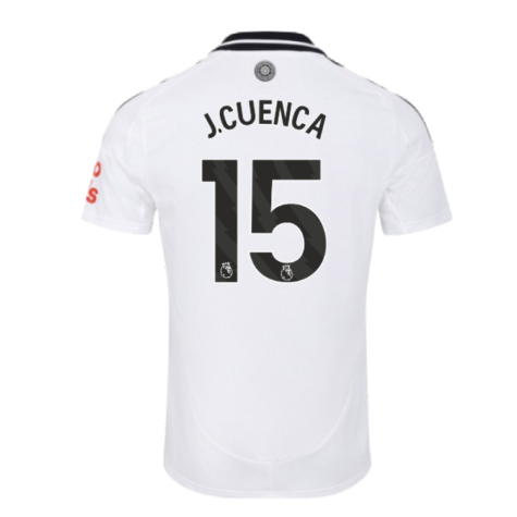 2024-2025 Fulham Home Shirt (J.Cuenca 15)