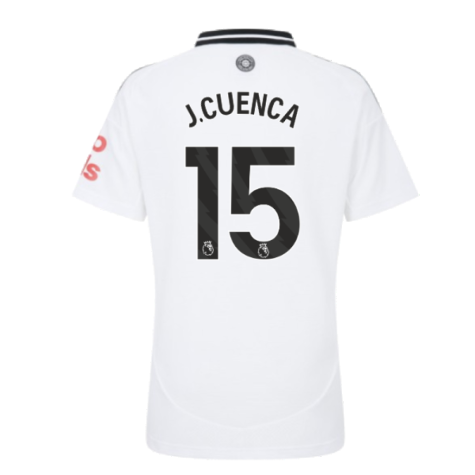 2024-2025 Fulham Home Shirt (Womens) (J.Cuenca 15)