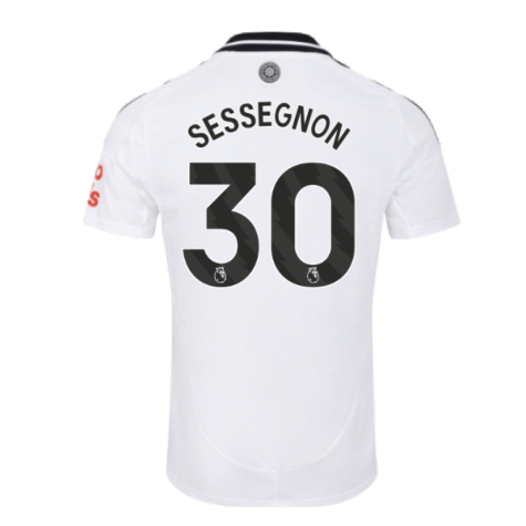 2024-2025 Fulham Home Shirt (Sessegnon 30)