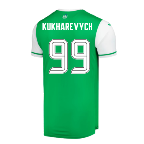 2024-2025 Hibernian Home Shirt (Kukharevych 99)