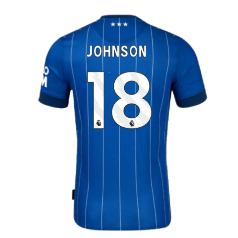 2024-2025 Ipswich Home Shirt (Kids) (Johnson 18)