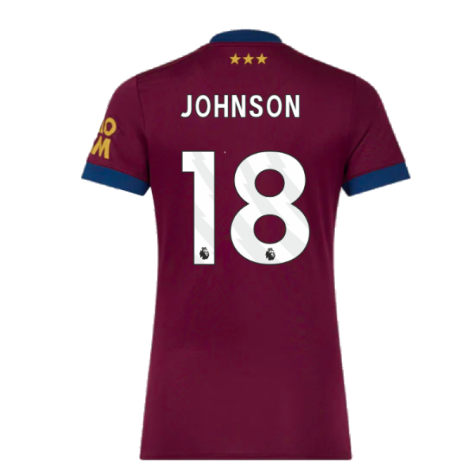 2024-2025 Ipswich Away Shirt (Womens) (Johnson 18)