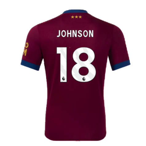 2024-2025 Ipswich Town Away Shirt (Kids) (Johnson 18)