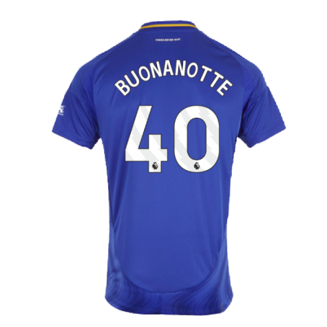 2024-2025 Leicester City Home Shirt (Buonanotte 40)