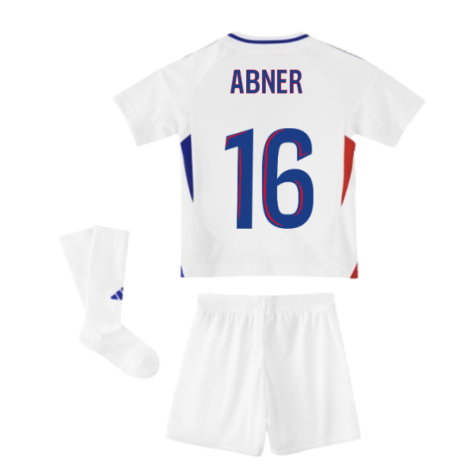 2024-2025 Olympique Lyon Home Mini Kit (Abner 16)