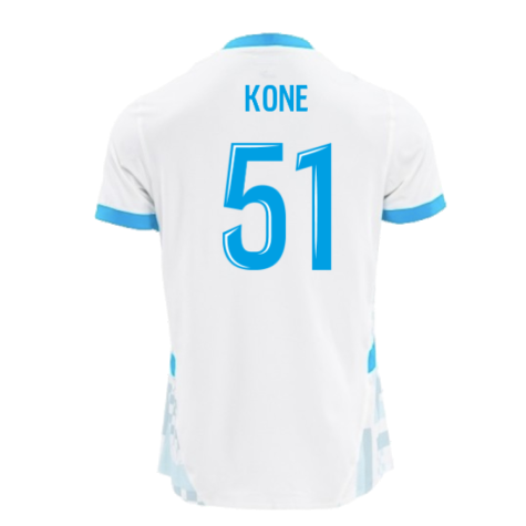 2024-2025 Marseille Home Authentic Shirt (Kone 51)