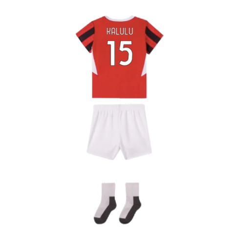 2024-2025 AC Milan Home Baby Kit (Kalulu 15)