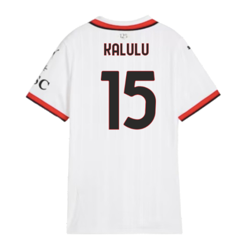 2024-2025 AC Milan Away Shirt (Womens) (Kalulu 15)