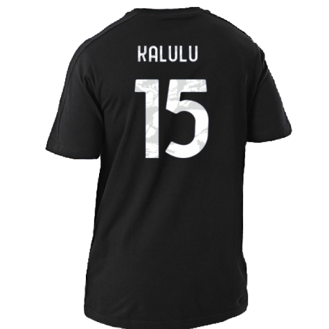 2024-2025 Juventus DNA Tee (Black) (Kalulu 15)