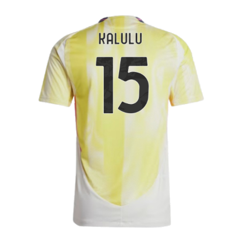 2024-2025 Juventus Authentic Away Shirt (Kalulu 15)