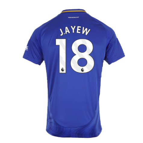 2024-2025 Leicester City Home Shirt (J.Ayew 18)