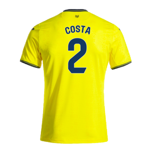 2024-2025 Villarreal Home Shirt (Costa 2)