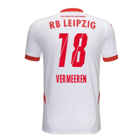 2024-2025 Red Bull Leipzig Home Shirt (Kids) (Vermeeren 18)