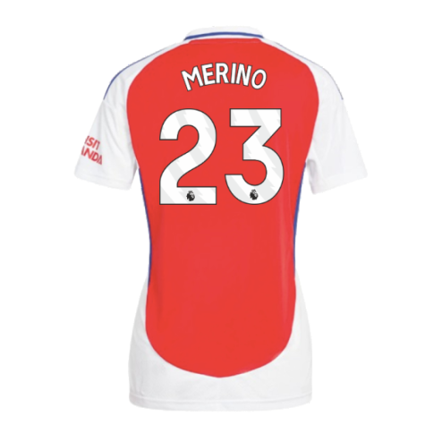 2024-2025 Arsenal Home Shirt (Womens) (Merino 23)