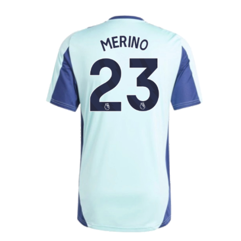 2024-2025 Arsenal Training Jersey (Clear Aqua) (Merino 23)