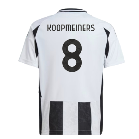 2024-2025 Juventus Home Shirt (Kids) (Koopmeiners 8)