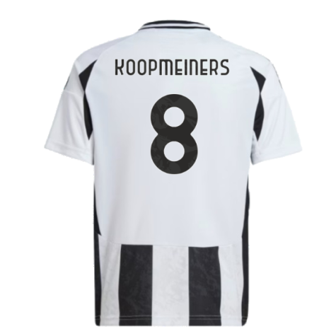 2024-2025 Juventus Home Mini Kit (Koopmeiners 8)